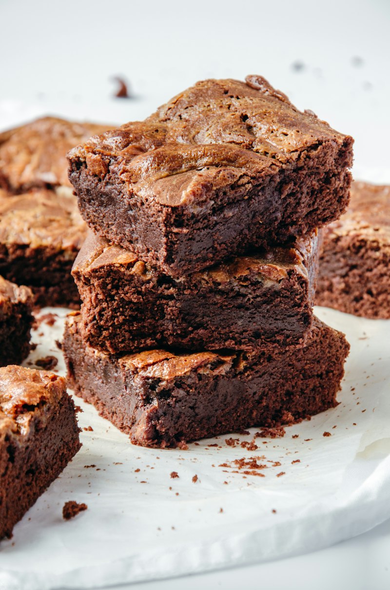 Brownie con helado