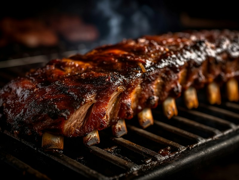 Costillas ahumadas